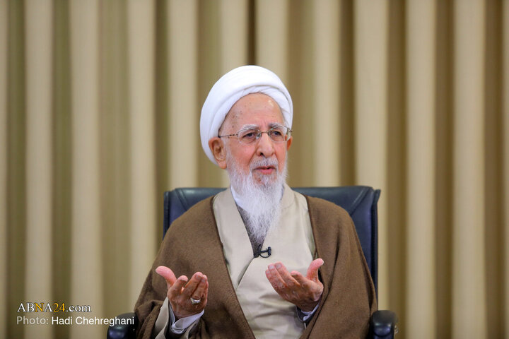 دیدار فرمانده سپاه محمد رسول‌الله تهران با آیت‌الله‌العظمی جوادی آملی