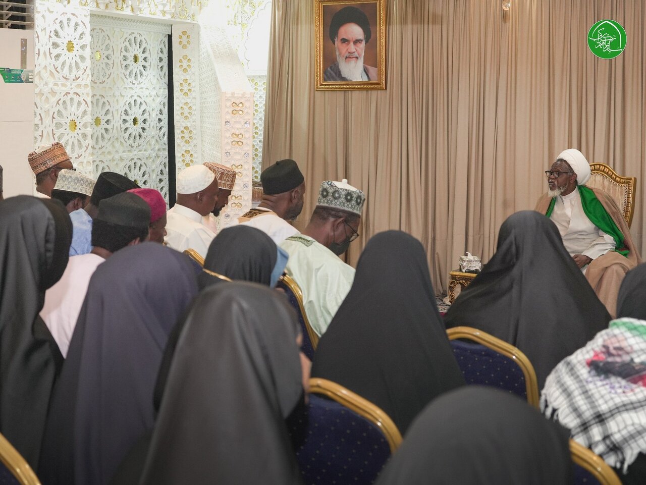 دیدار تیم سازنده فیلم تاریخی سلطان عطا طاهر با شیخ زکزاکی + تصاویر