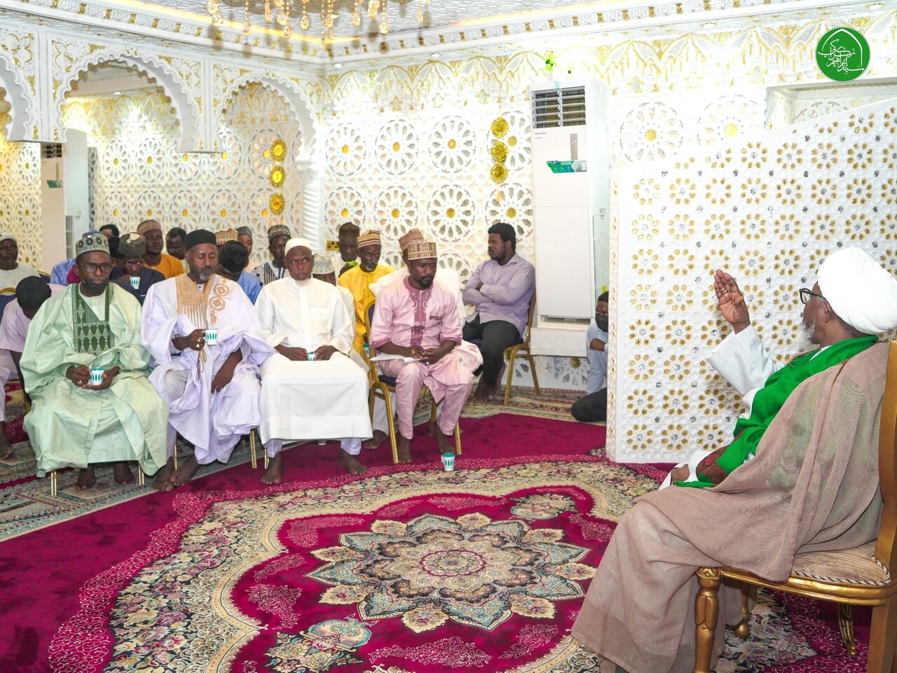 دیدار تیم سازنده فیلم تاریخی سلطان عطا طاهر با شیخ زکزاکی + تصاویر