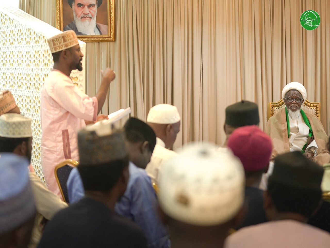 دیدار تیم سازنده فیلم تاریخی سلطان عطا طاهر با شیخ زکزاکی + تصاویر