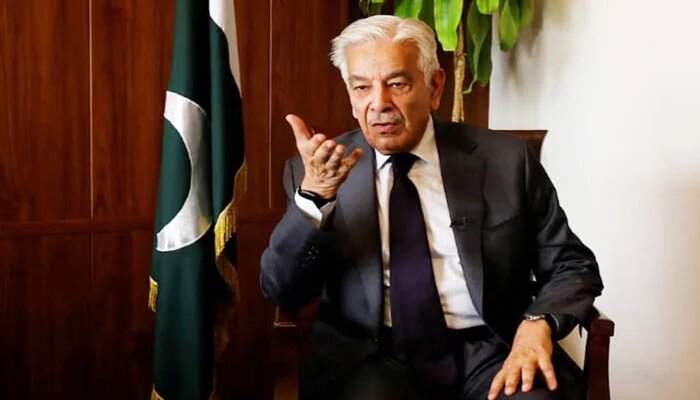 پاکستان کے امن کو تہہ و بالا کرنے کی کوشش کی گئی تو ’اینج تے اینج ہی سہی‘: خواجہ آصف پاکستان کے امن کو تہہ و بالا کرنے کی کوشش کی گئی تو ’اینج تے اینج ہی سہی‘: خواجہ آصف