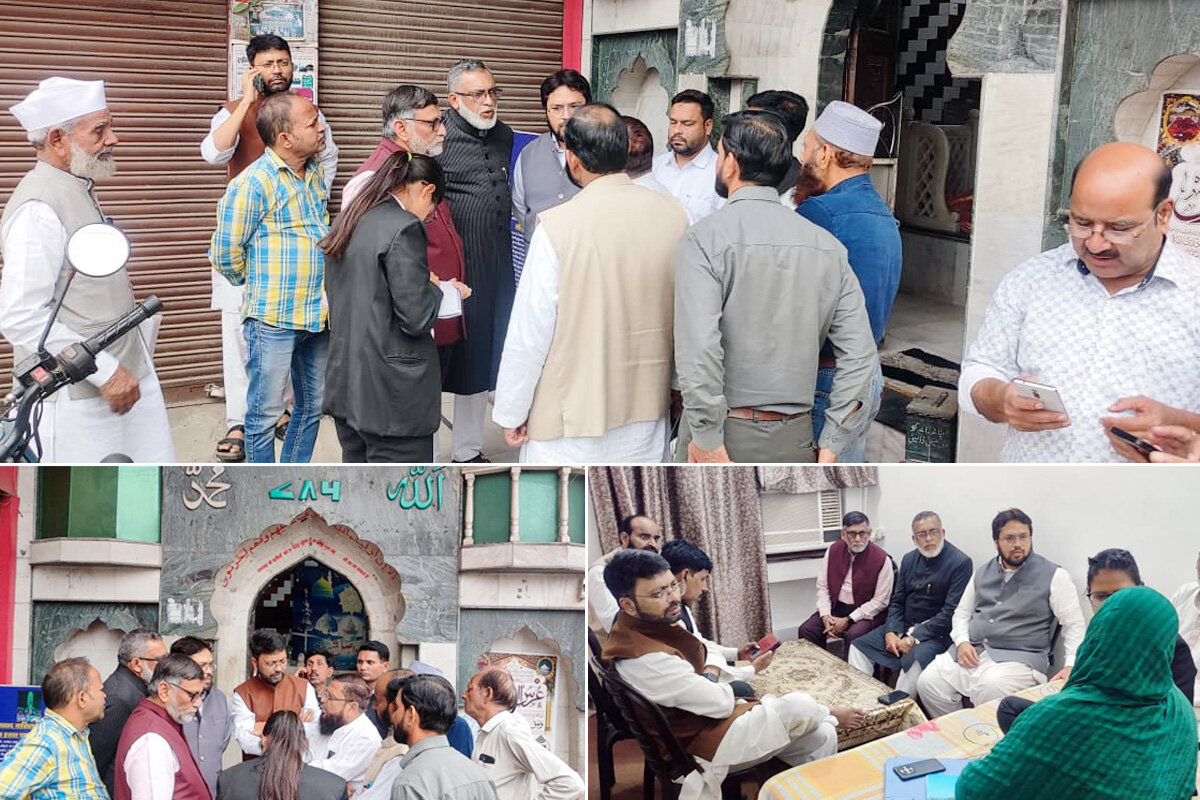 جماعت اسلامی ہند متاثرہ خاندانوں کے سے ملاقات کی