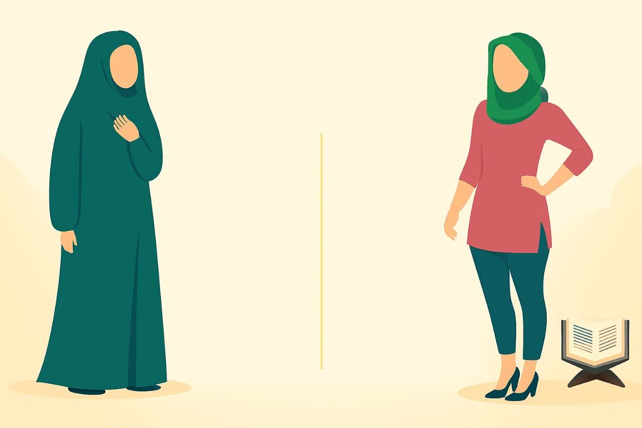 تبرج و خودنمایی در برابر عفاف و حیا