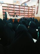 H.I  ဆယက်ဒ် ရှဟဲန်ရှားဟ် ဟိုစိုင်းန်  နကဝီ သည် ခိုင်းရ်ပူးရ် မီရေစ် ရှိ မဒဲရ်စဟ် ဂျာမေအဟ် စာနီယေ ဇဲဟ်ရာ (စ.အ) မှ ကျောင်းသူများ ကို ဆုံးမသြဝါဒ ပေး ။ ။