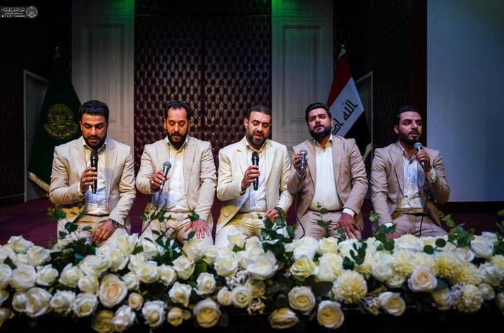 تقرير مصور/ العتبة العلويّة تقيم حفلا بسمنابة ولادة السيّدة زينبَ (ع) بجامعة الكوفة