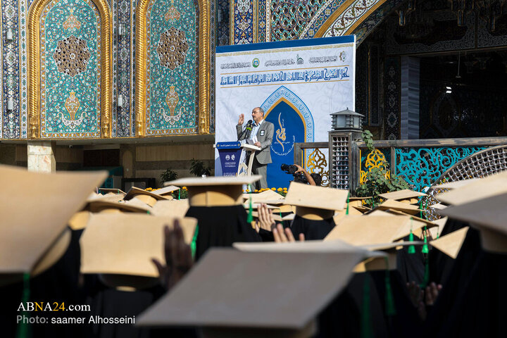 مراسم جشن فارغ التحصیلی دانشجویان کشور عراق در بین الحرمین