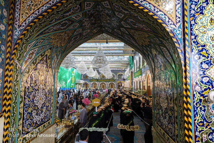 مراسم جشن فارغ التحصیلی دانشجویان کشور عراق در بین الحرمین