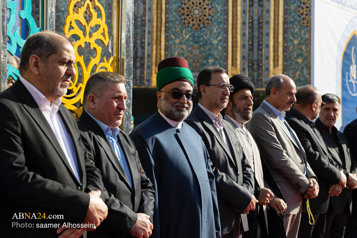 مراسم جشن فارغ التحصیلی دانشجویان کشور عراق در بین الحرمین