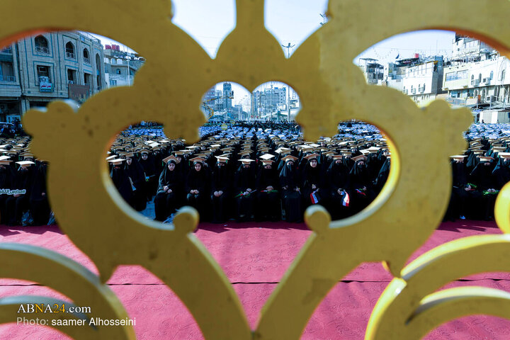 مراسم جشن فارغ التحصیلی دانشجویان کشور عراق در بین الحرمین
