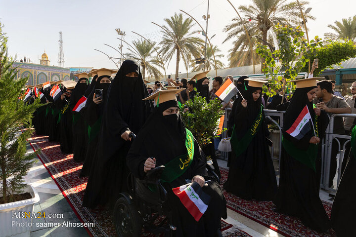 مراسم جشن فارغ التحصیلی دانشجویان کشور عراق در بین الحرمین