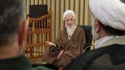 Ulat na may larawan |  Pagpupulong ng Kumandante ng Sepah Mohammad Rasulullah ng Tehran kay Ayatollah al-Uzma Jawadi Amoli