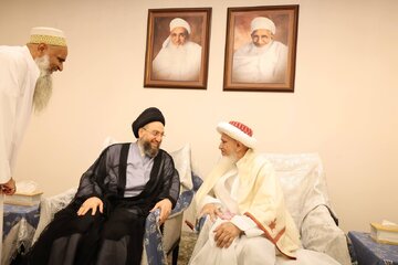 Dîtina Ammar Hakîm bi Şêx Mufezal Seyfeddîn li Kerbelayê