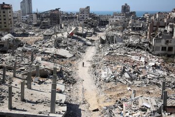 Qəzzada yerlə yeksan olunmuş məhəllələrin PUA ilə çəkilmiş görüntüləri | Video Xəbər