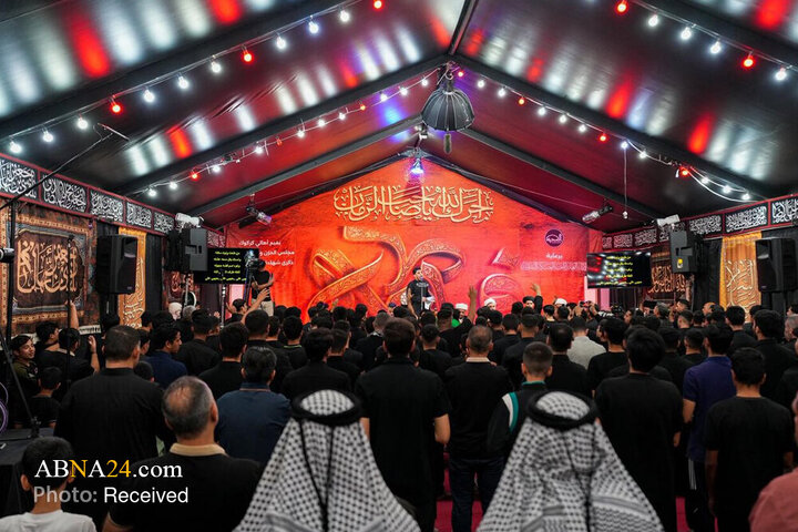 حرم مطهر عسکریین مراسم عزاداری فاطمی را در شهر کرکوک برگزار کرد