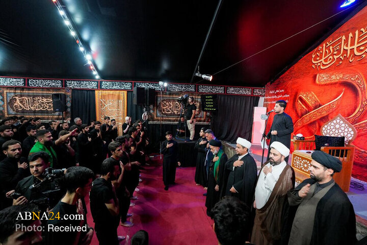 حرم مطهر عسکریین مراسم عزاداری فاطمی را در شهر کرکوک برگزار کرد