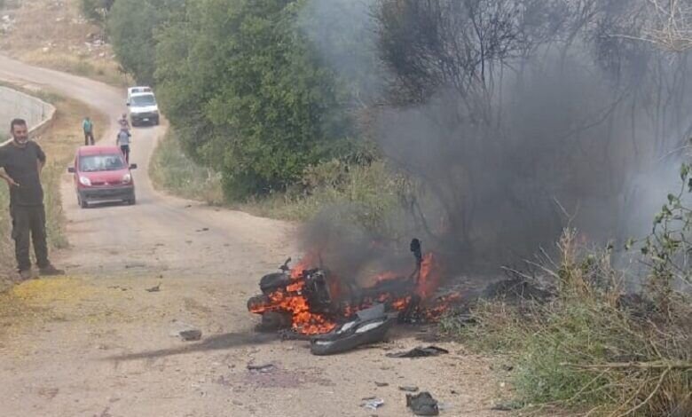 Israeli drone strike in southern Lebanon leaves one dead, two injured