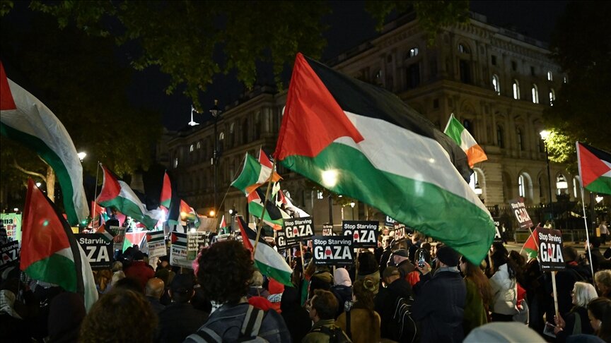 London protest demands end to UK arms exports to Israel amid Gaza ceasefire violations