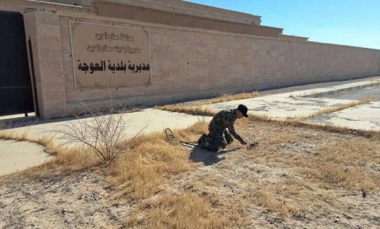 تلاش الحشد الشعبی برای پاکسازی مناطقی از صلاح الدین و موصل از بقایای جنگی