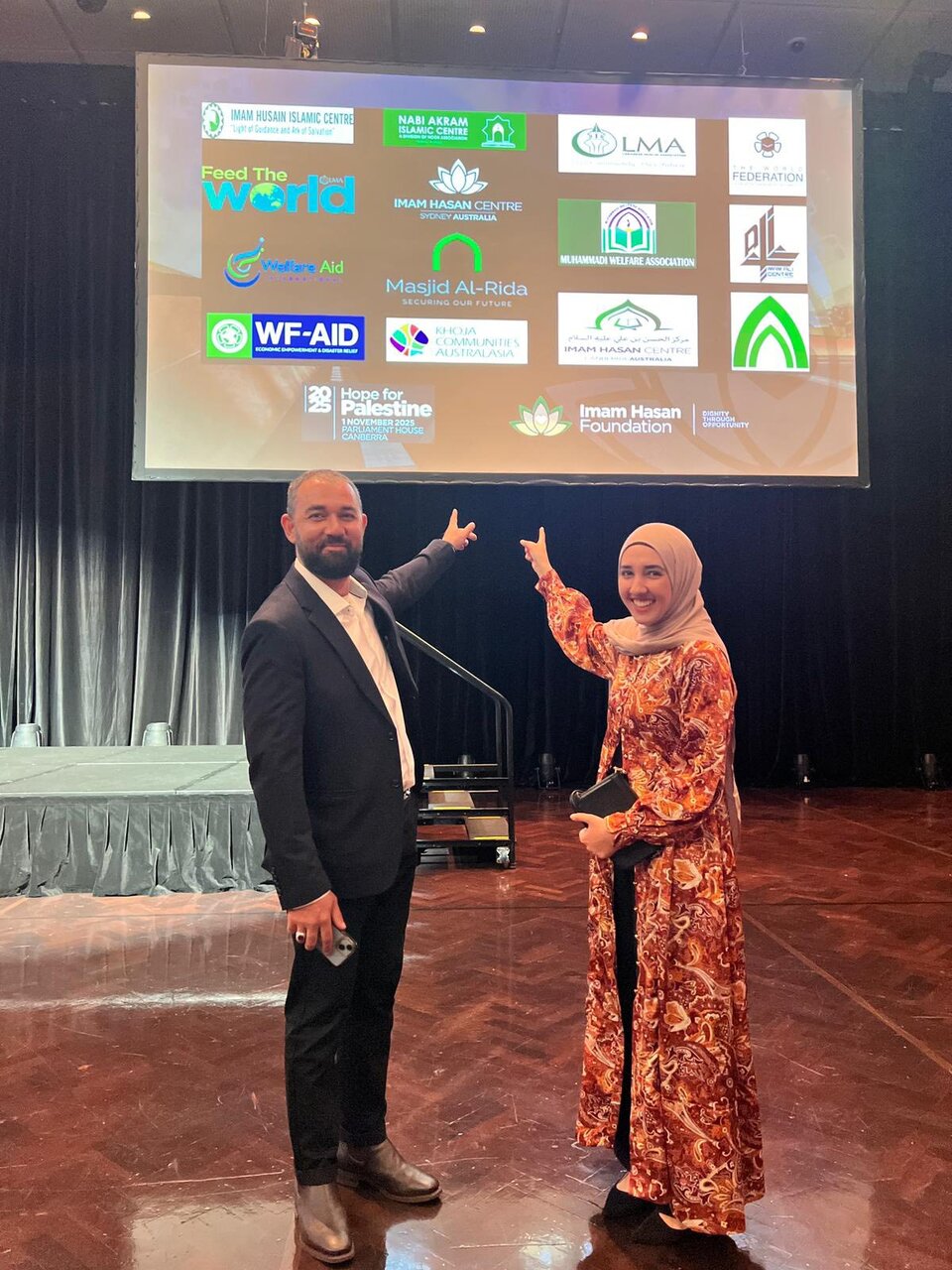 برگزاری نشست انسانیت برای غزه به همت «بنیاد امام حسن (ع) استرالیا» در ساختمال پارلمان  + ویدیو