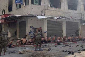 ফিলিস্তিনিদের অপদস্থ করার ছবি-ভিডিও ছড়াচ্ছে ইসরায়েল।