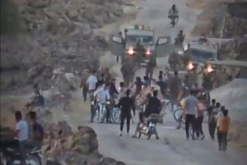 सीरिया, ज़ायोनी सेना के खिलाफ भड़का जनाक्रोश, झड़पें 