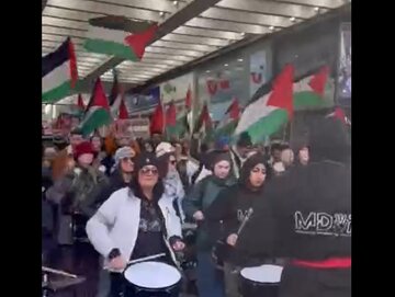 Video | Manchester Meletus, Rakyat Tuntut Kebebasan Untuk Palestin Dalam Protes Besar-Besaran