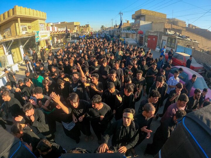 تقرير مصور/ تشييع رمزي للسيدة فاطمة الزهراء (ع) في محافظة واسط العراقية