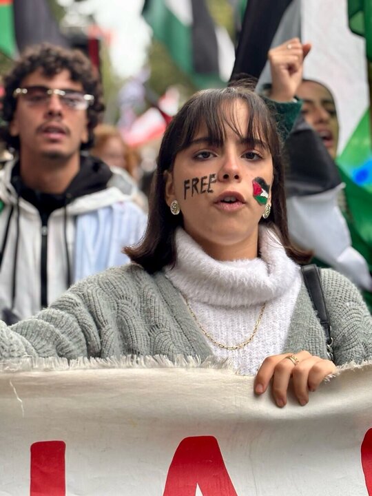 Informe fotográfico | Solidaridad con Palestina en Burdeos, Francia