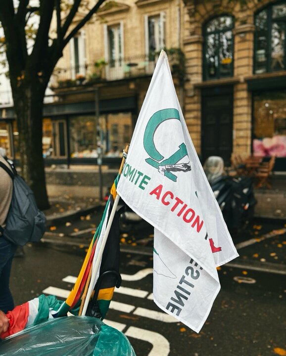 Informe fotográfico | Solidaridad con Palestina en Burdeos, Francia
