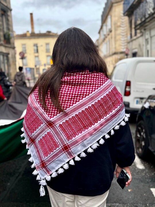 Informe fotográfico | Solidaridad con Palestina en Burdeos, Francia