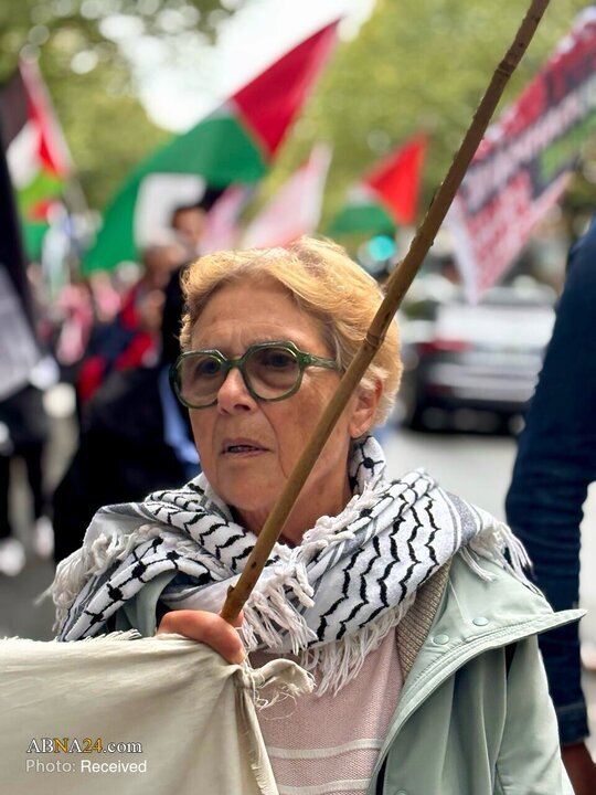 فرانس کے شہر بوردو میں اہلِ شہر کا مظاہرہ — فلسطینی مزاحمت کی حمایت، اسرائیلی جرائم کی مذمت