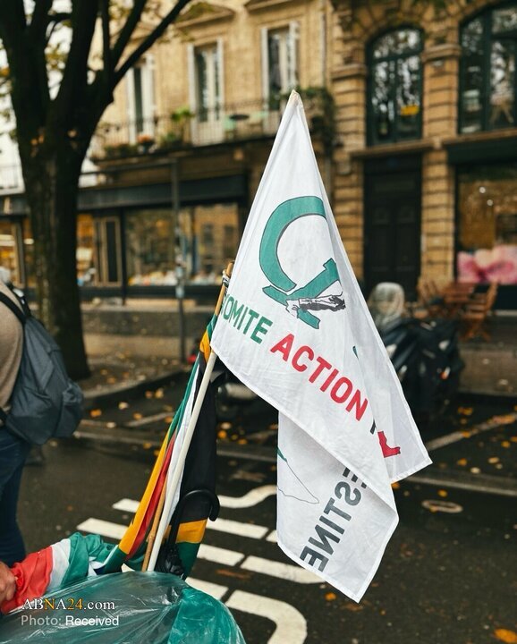 فرانس کے شہر بوردو میں اہلِ شہر کا مظاہرہ — فلسطینی مزاحمت کی حمایت، اسرائیلی جرائم کی مذمت