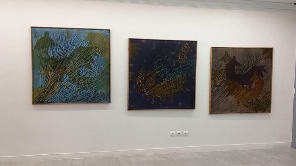 نمایشگاه نقاشی هنرمند افغانستانی با محوریت تاریخ مشترک ایران و افغانستان در تهران