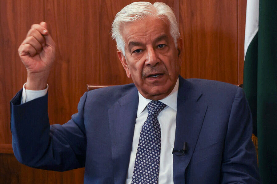 پاکستان  حماس کو غیر مسلح کرنے یا کسی بین الاقوامی فوجی مشن کا حصہ نہیں بنے گا:خواجہ محمد آصف