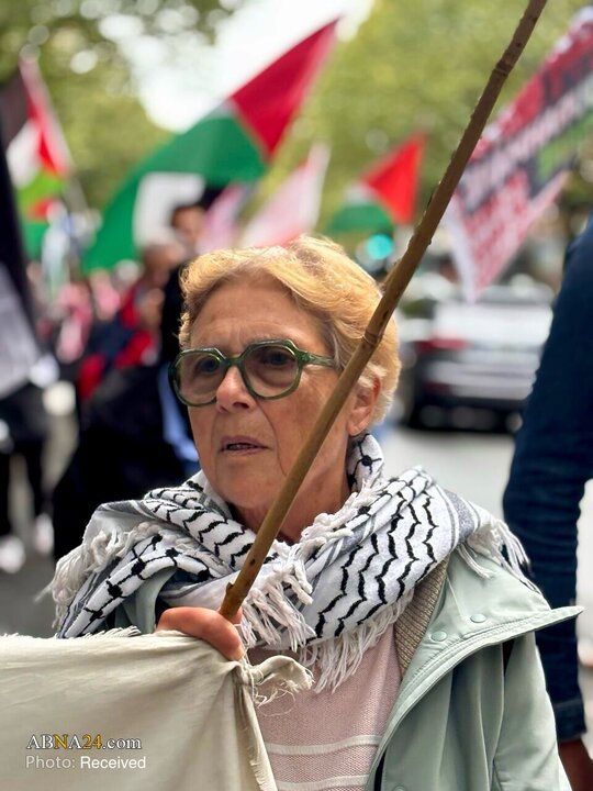 新闻图片 | 法国波尔多市民支持抵抗运动并谴责犹太复国主义政权的罪行