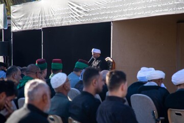 عکس خبری | مراسم عزاداری ایام شهادت حضرت زهرا(س) در بین‌الحرمین؛ کربلای معلی