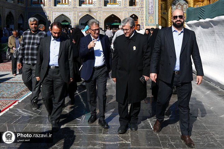 Photos: Consul General of Türkiye in Mashhad visits Razavi Holy Shrine