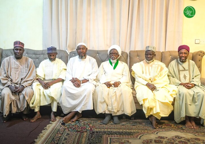 نائجیریا کے ممتاز سنی عالم کی شیخ زکزاکی سے ملاقات