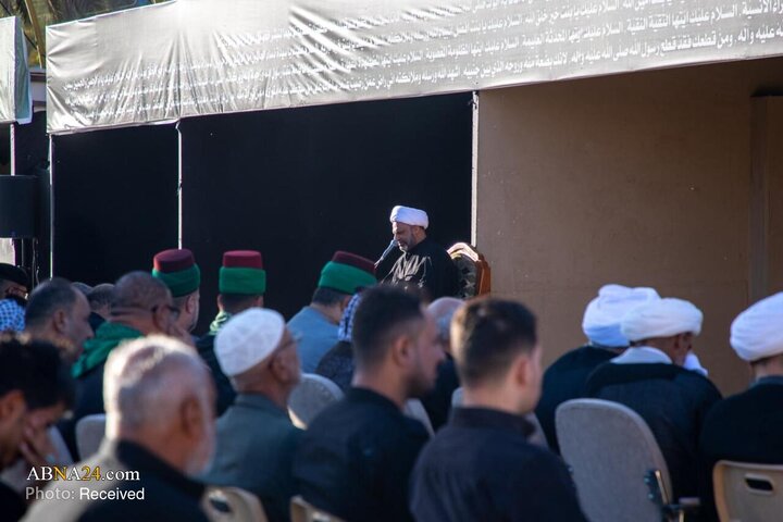 عکس خبری | مراسم عزاداری ایام شهادت حضرت زهرا(س) در بین‌الحرمین؛ کربلای معلی