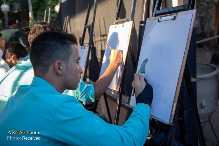 مراسم عزاداری فاطمیه در بین‌الحرمین کربلا