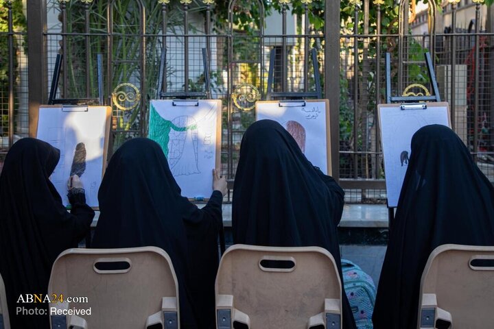 مراسم عزاداری فاطمیه در بین‌الحرمین کربلا