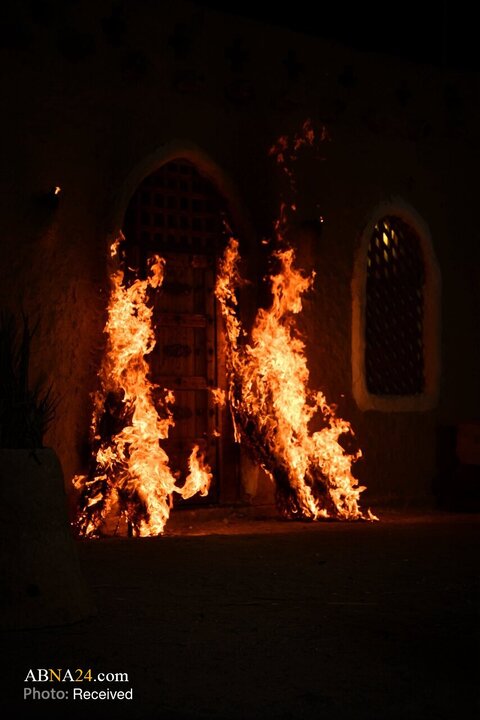 اجرای تئاتر شهادت حضرت فاطمه زهرا در سوق الشیوخ، ذی قار، عراق