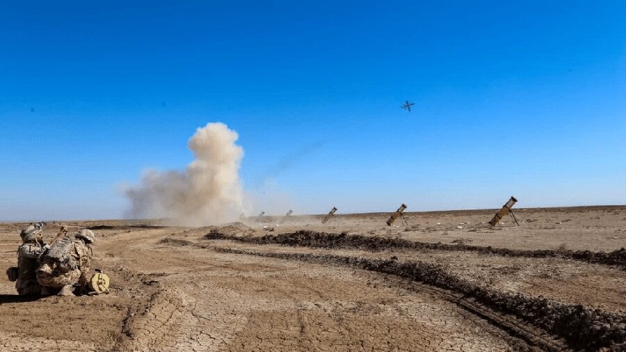 ایران کے شمال مغرب میں سپاہ کی سجیل ڈرون یونٹس کی جنگی مشقیں