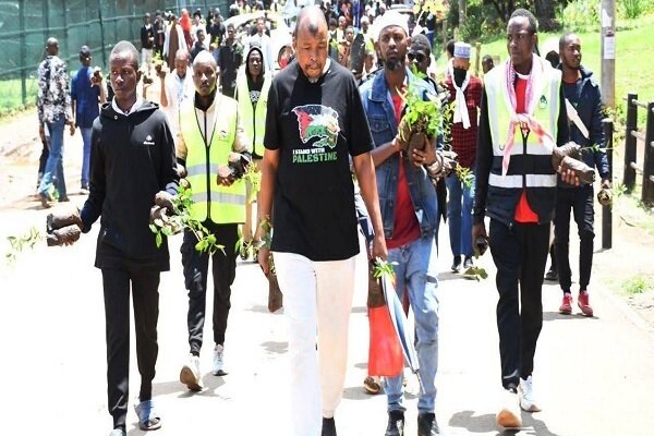 Muslims plant 10,000 trees in Kenyan capital in show of support for Palestine