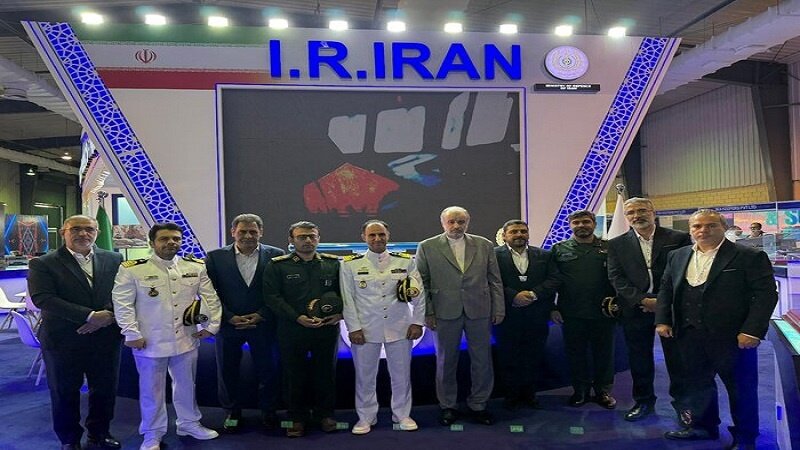 ‌حضور هیئت نظامی ایران در نمایشگاه بین‌المللی دریایی کراچی پاکستان