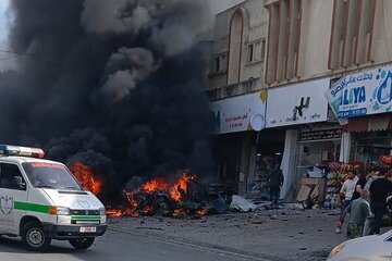 シオニスト政権による南レバノンへの侵略と住宅の爆破
