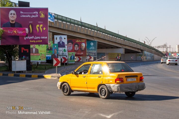 در آستانه انتخابات مجلس عراق در شهرهای دیوانیه و کوت