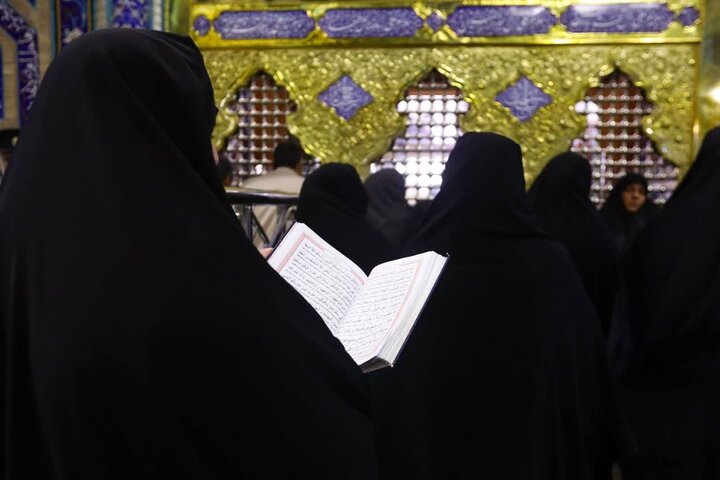 Photos: Hazrat Zahra mourning ceremony held at Razavi shrine