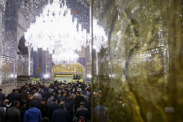 Photos: Hazrat Zahra mourning ceremony held at Razavi shrine