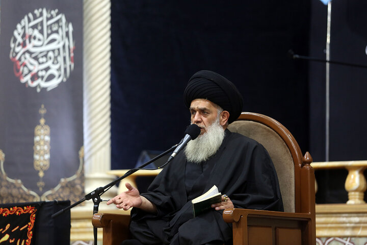 Photos: Hazrat Zahra mourning ceremony held at Fatima Masoumeh holy shrine on Tuesday